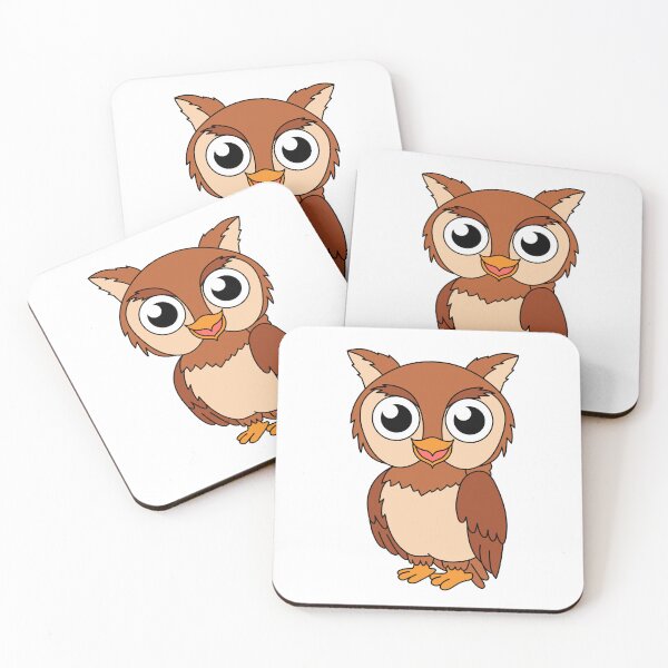 Item preview, Cute Happy Owl flying animal designed and sold by micarto.