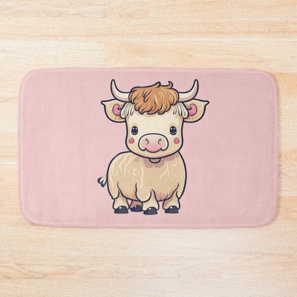 Item preview, White Scottish Highland cow designed and sold by Nolan6.