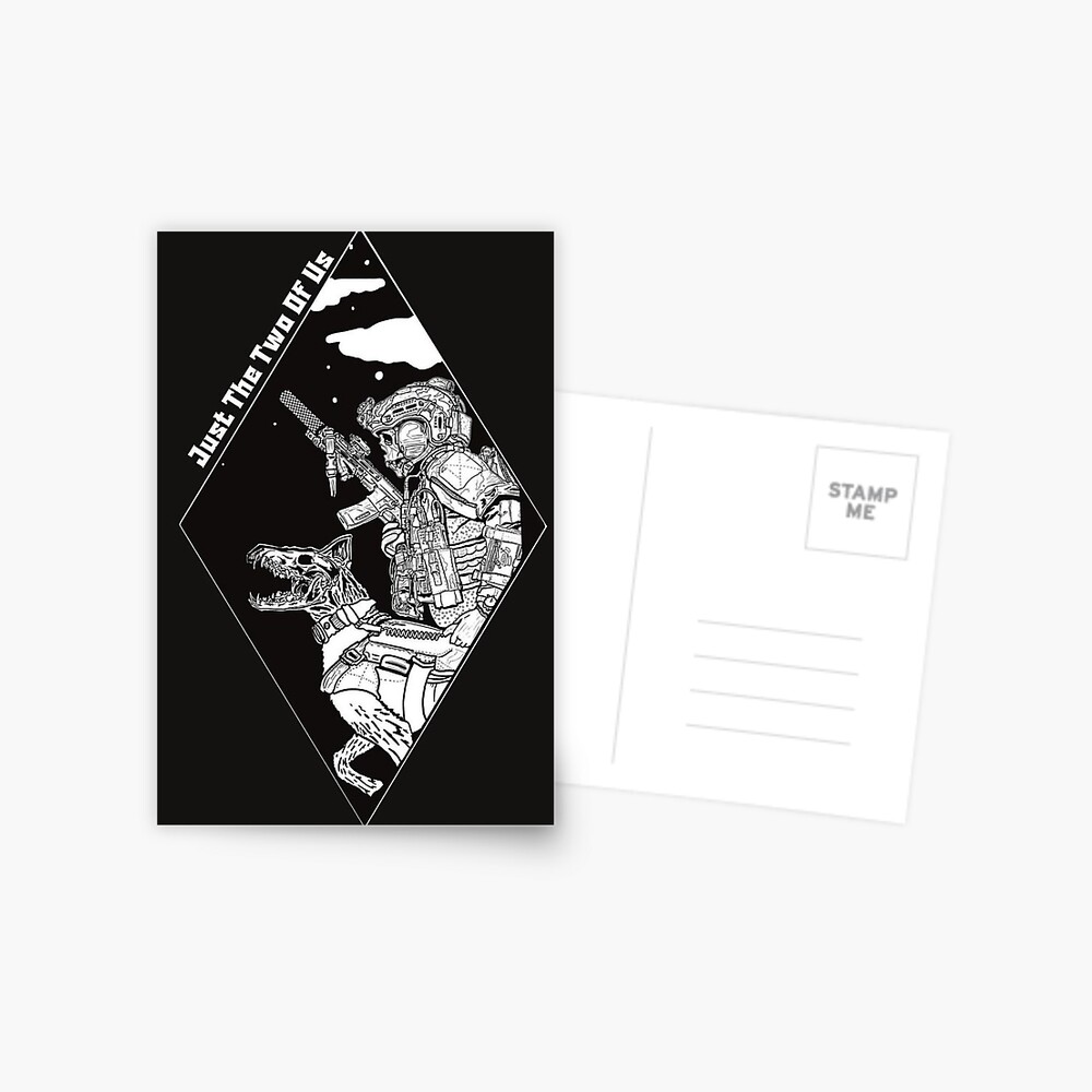 Vista previa del artículo con la obra «Postal», diseñado y vendido por EnlistedScum.