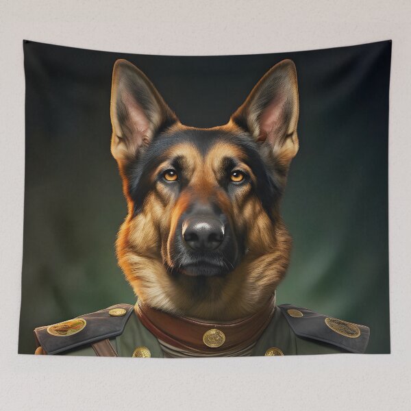 Item preview, Schäferhund im Dienst designed and sold by Pixelartistin.