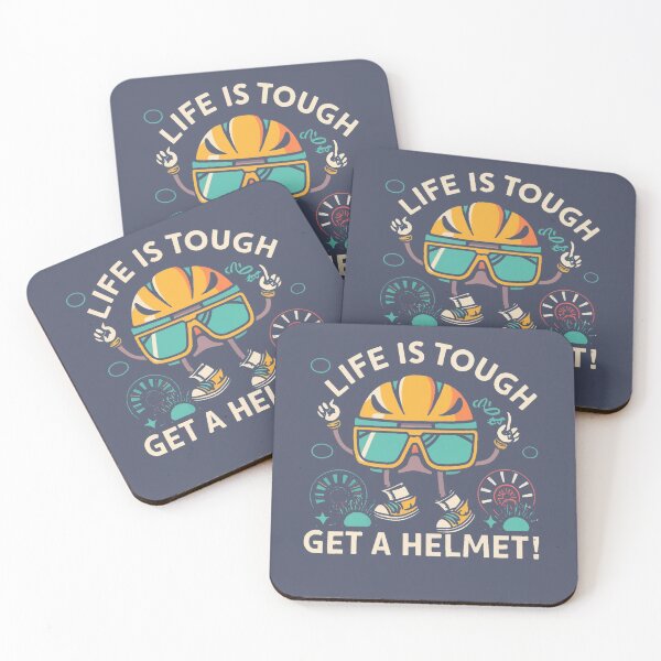 Item preview, Awesome Graphic Life Is Tough Get A Helmet designed and sold by INK-Creations.