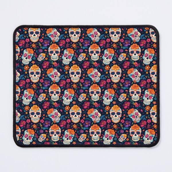 Item preview, Day of the Dead seamless pattern. designed and sold by Pasinn.