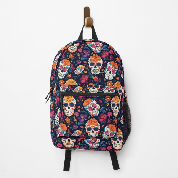 Item preview, Day of the Dead seamless pattern. designed and sold by Pasinn.