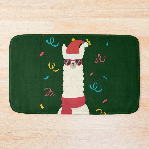 Item preview, Fa Lalala Llama. Cheerful Festive Llama Lovers designed and sold by Rebel-Design.
