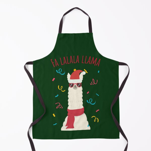 Item preview, Fa Lalala Llama. Cheerful Festive Llama Lovers designed and sold by Rebel-Design.