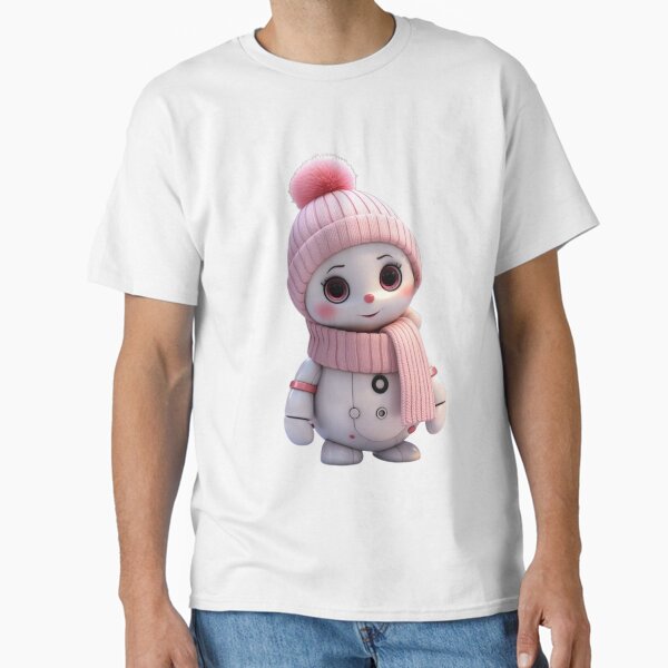 Item preview, Cute Snowgirl Robot designed and sold by CherNikDesigns.