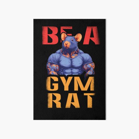 Gym Rat' Poster – blackboyphantasy