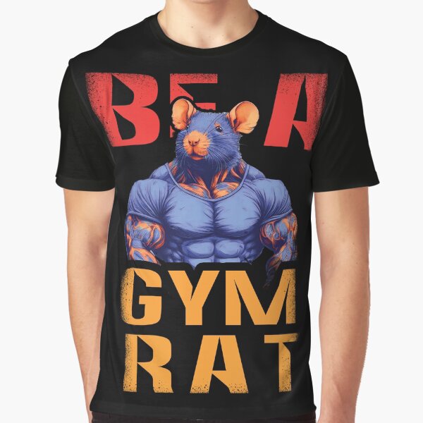 Gym Rat cartoon art shirt, hoodie, sweater, long sleeve and tank top