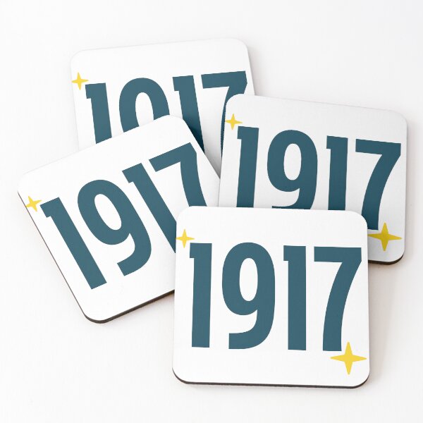 Item preview, 1917 - Blue & Yellow with Sparkles designed and sold by Jenna Cage.