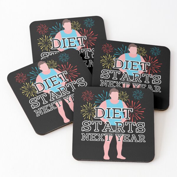 Item preview, Diet starts next year designed and sold by FunkyMelon.