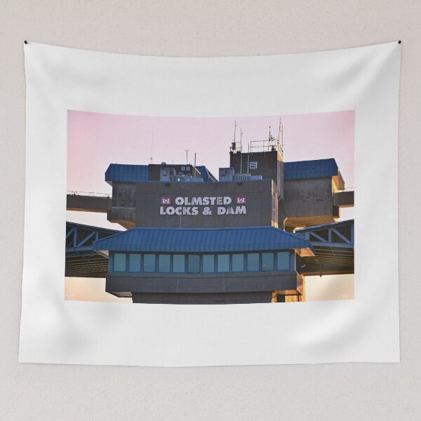 Item preview, Olmsted Locks And Dam designed and sold by LisaWootenPhoto.