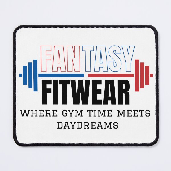 Item preview, Fantasy Fitwear sport logo parody - Funny sports brand design designed and sold by wholigans.