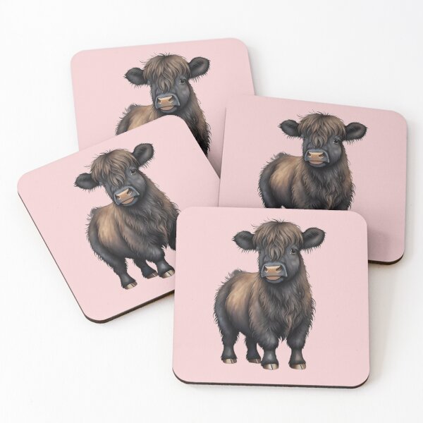 Item preview, Black Scottish Highland calf designed and sold by Nolan6.