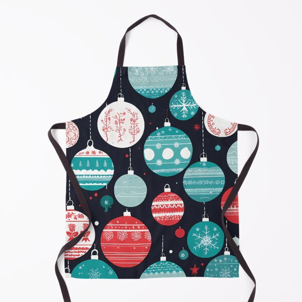 Item preview, Colorful pattern of christmas balls designed and sold by twisted-dot.
