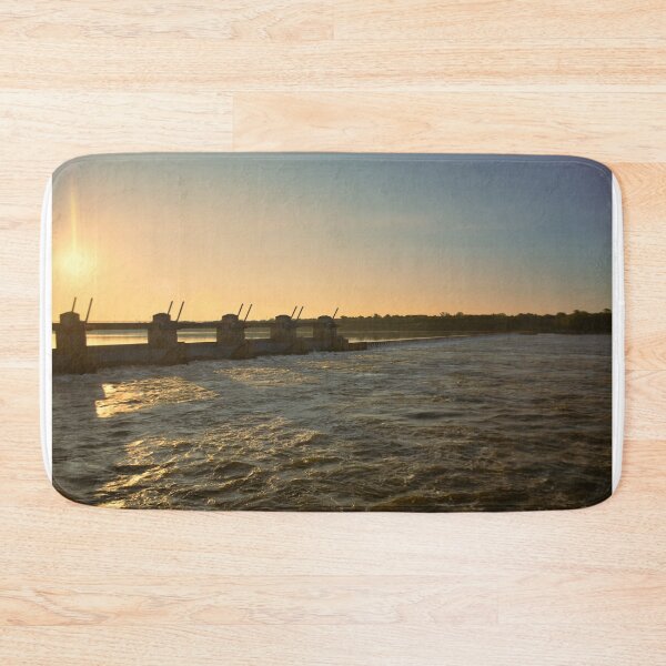 Item preview, The Olmsted Dam At Sunrise designed and sold by LisaWootenPhoto.