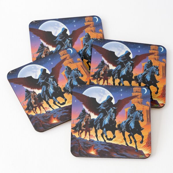 Item preview, Apocalyptic Wraith Riders - Dark Fantasy Nightmare 92 designed and sold by Benito Del Ray.