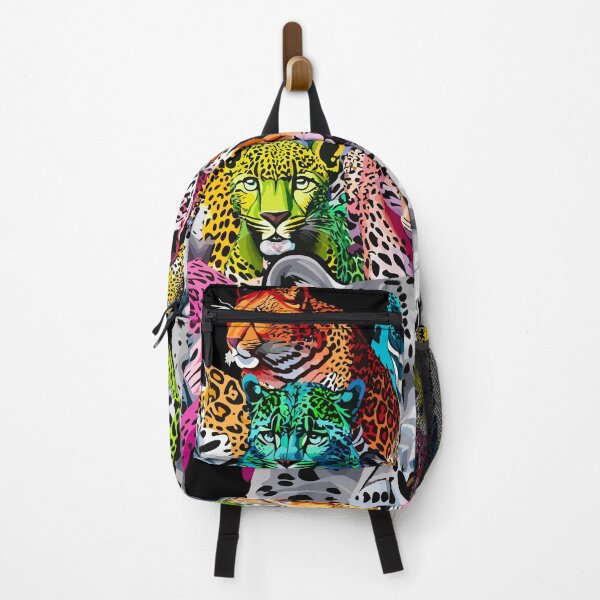 Item preview, Rainbow Jaguars Collage designed and sold by hellomalcolm.