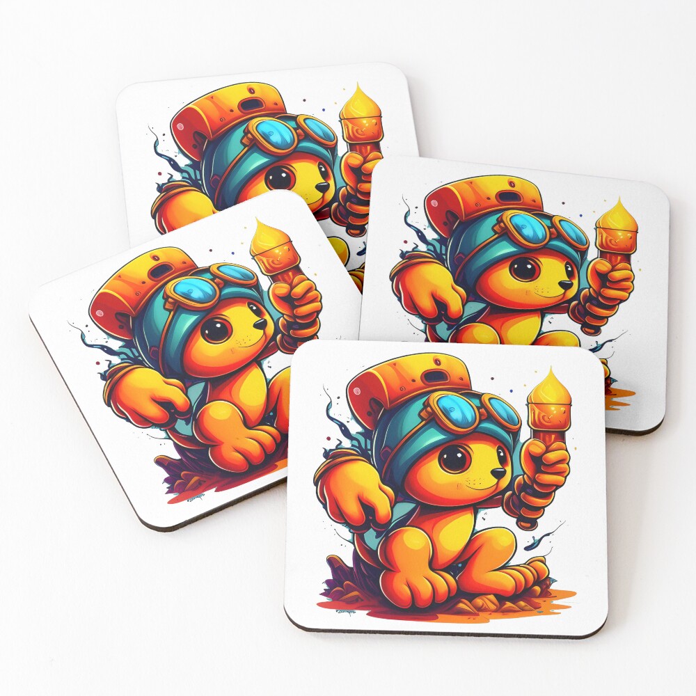 Item preview, Coasters (Set of 4) designed and sold by PrintiqueDesign.
