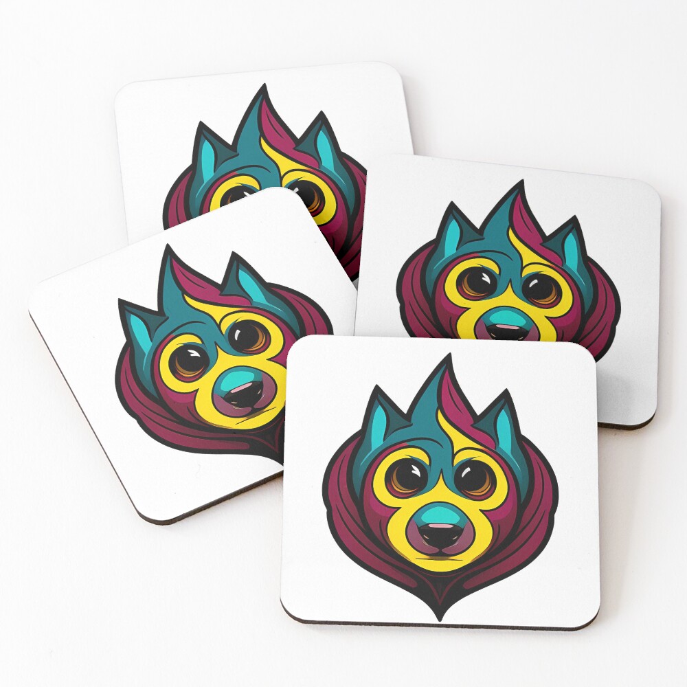 Item preview, Coasters (Set of 4) designed and sold by PrintiqueDesign.