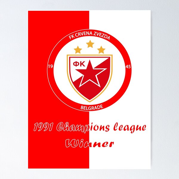 Crvena Zvezda Club Logo Symbol Serbia League Football Abstract