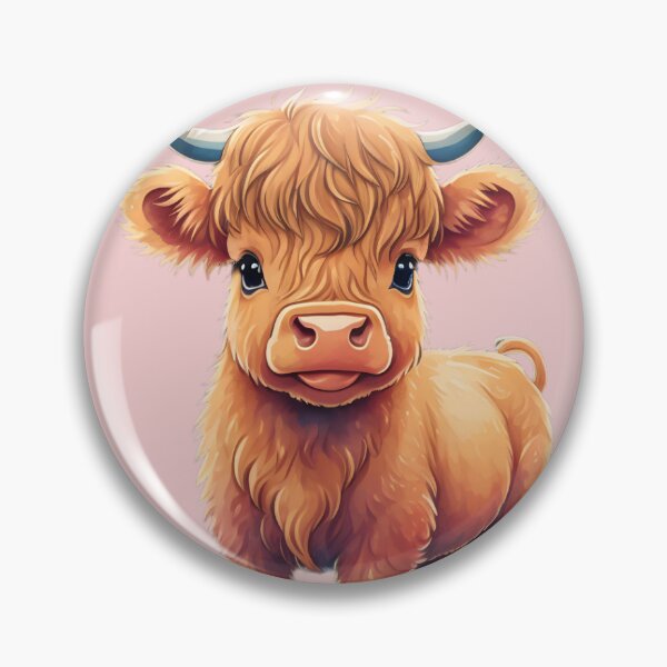 Item preview, Baby Scottish Highland cow designed and sold by Nolan6.