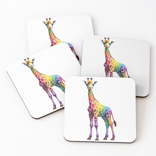 Item preview, Colorful Giraffe designed and sold by Pundamentally.