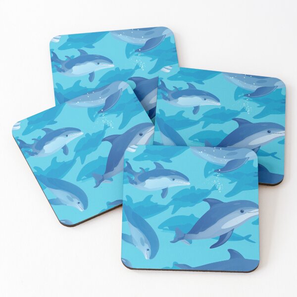 Item preview, Graceful dolphin underwater, a ballet of aquatic elegance designed and sold by StrawberryJolly.