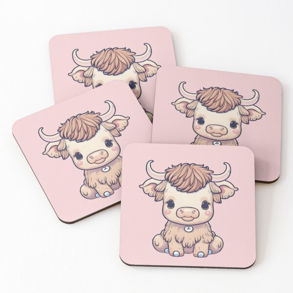 Item preview, White Scottish Highland cow designed and sold by Nolan6.