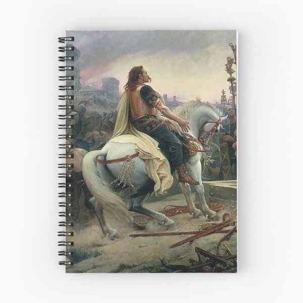 Item preview, Vercingetorix throws down his arms at the feet of Julius Caesar (1899) - Lionel Royer designed and sold by SALON DES ARTS.