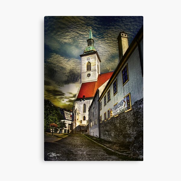 Bratislava: A Memorial To What? Canvas Print
