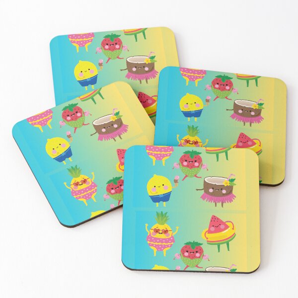 Item preview, Funny exotic kawaii fruit dancing designed and sold by TheRightHonMP.