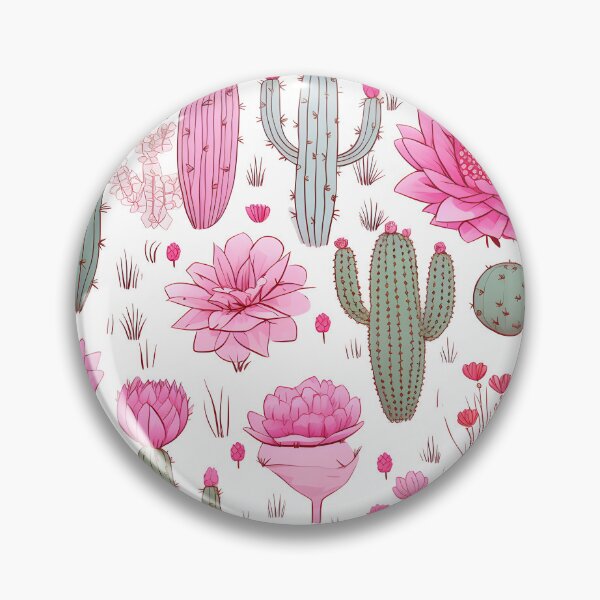 Item preview, Pink Cactus Print designed and sold by peachculture.