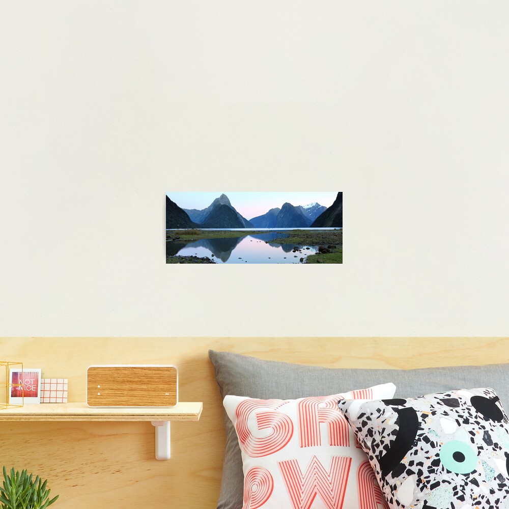 Milford Sound Dawn, South Island, New Zealand Photographic Print