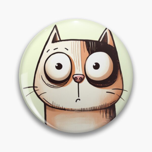 Item preview, scared cat designed and sold by Shiny Studio .