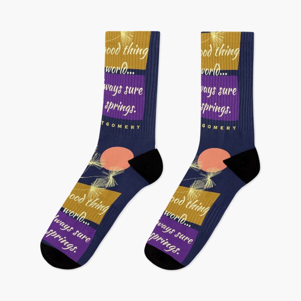 Item preview, L. M Montgomery quote:That is one good thing about this world... there are always sure to be more springs. designed and sold by artbleed.