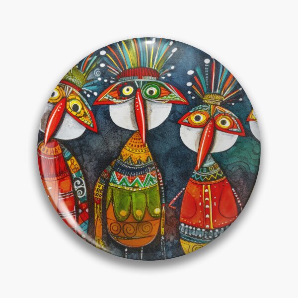 Item preview, "Whimsical Bird # 52" designed and sold by Glen Allison.