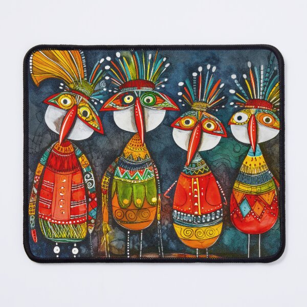 Item preview, "Whimsical Bird # 52" designed and sold by Glen Allison.