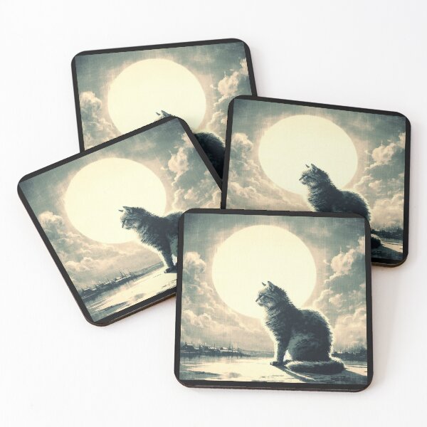 Item preview, A cat sits in the bright sunlight designed and sold by dvlahmtees.