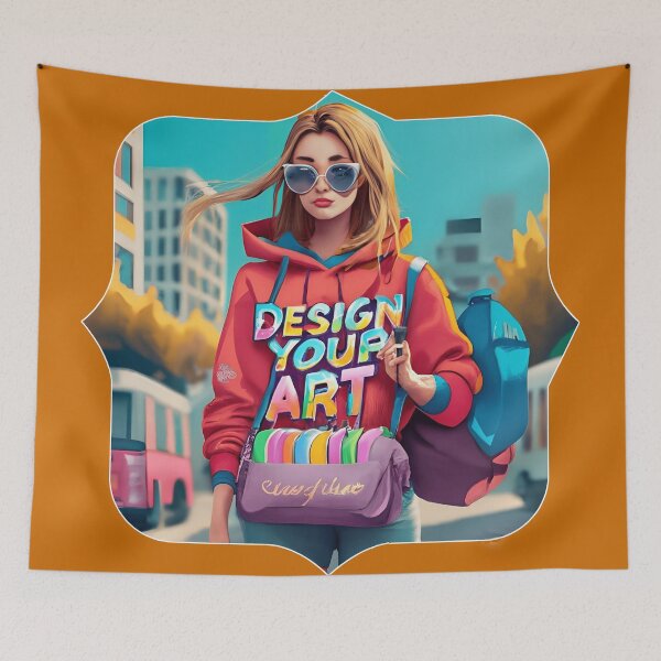 Item preview, "Chic Travel Fashion Print - 'Design Your Art'" designed and sold by CustomiseDesign Art.