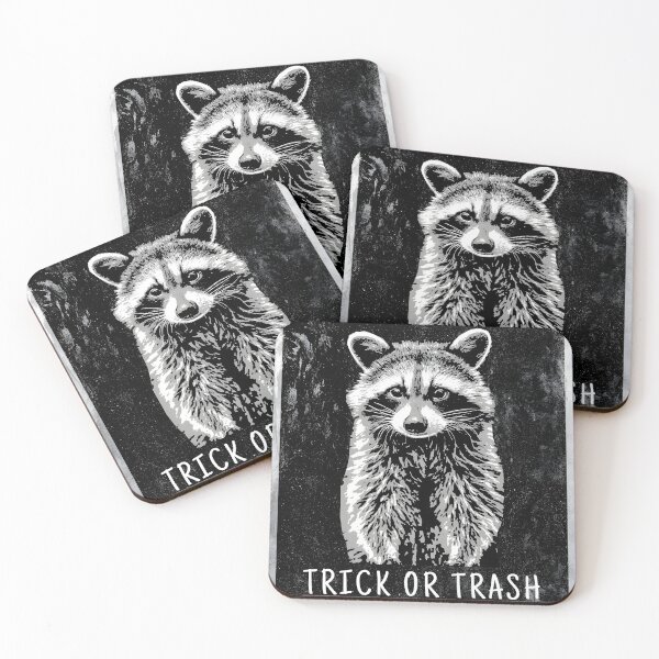 Item preview, Trick Or Trash . Raccoon  designed and sold by ratchawoot.