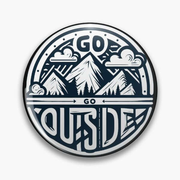 Item preview, Go Outside, Mountains and Clouds designed and sold by dvlahmtees.