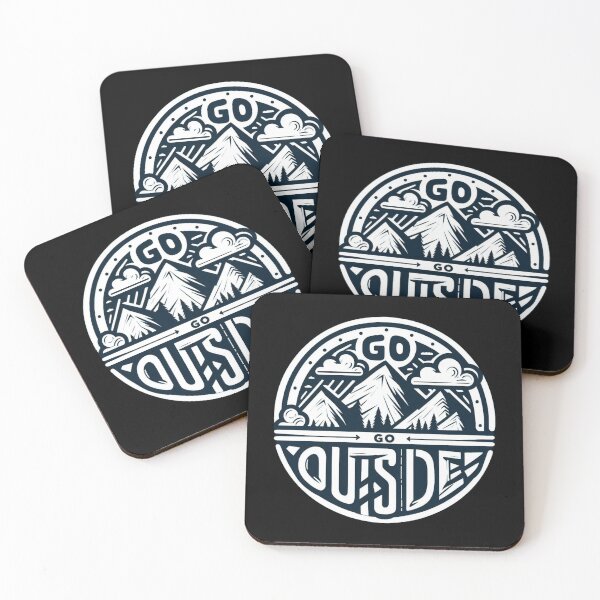 Item preview, Go Outside, Mountains and Clouds designed and sold by dvlahmtees.