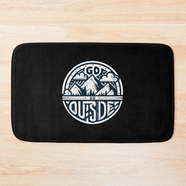 Item preview, Go Outside, Mountains and Clouds designed and sold by dvlahmtees.
