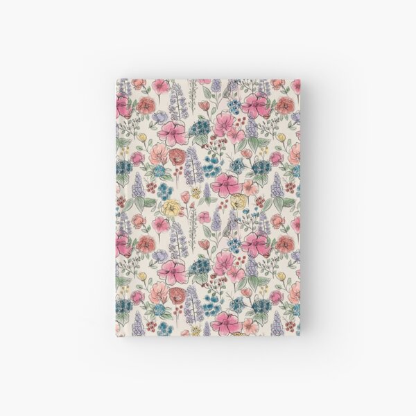 Aperçu de l'œuvre Motif Floral Liberty Rose créée et vendue par Anis Illustration.