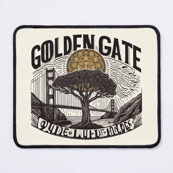 Item preview, Golden Gate, The Sun  designed and sold by dvlahmtees.