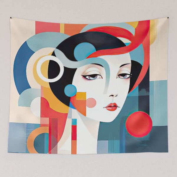 Item preview, Explore Simplistic & Minimalistic Japanese Geisha Portraits with a Majestic Touch designed and sold by ArtificialGenes.
