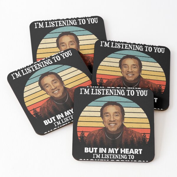 Item preview, I May Look Like I'm Listening To You Smokey Soul Robinson Vintage designed and sold by cutrightneal.