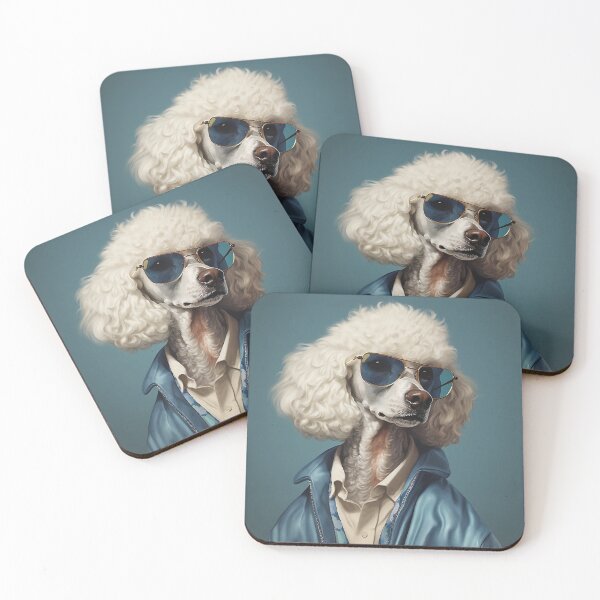 Item preview, Poodle. Canine charm designed and sold by Tsifra.