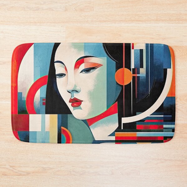 Item preview, Explore Simplistic & Minimalistic Japanese Geisha Portraits with a Majestic Touch designed and sold by ArtificialGenes.