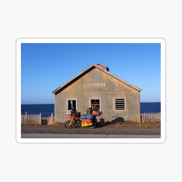 Item preview, Overloaded Motorbike in Patagonia designed and sold by MadaruCreations.
